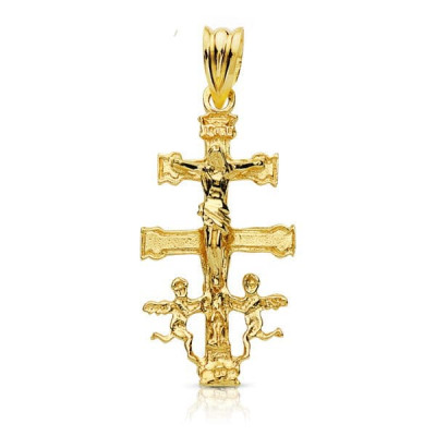 9K CRUZ CARAVACA ORO...