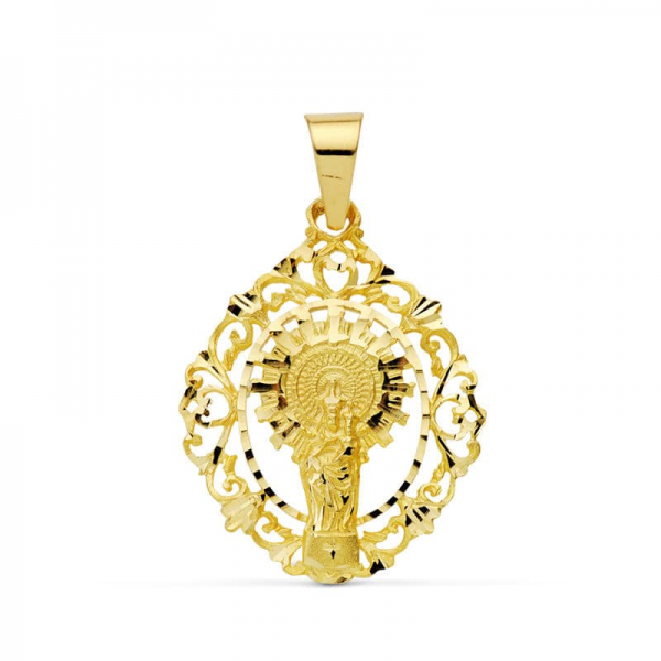 9K VIRGEN PILAR ORLA 36X28 MM