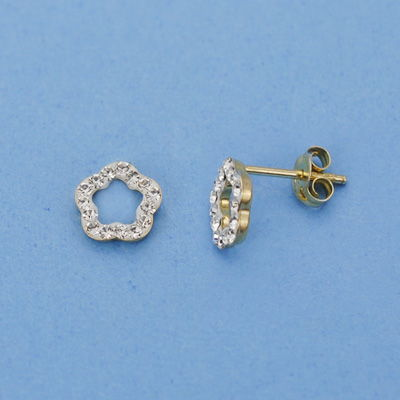 9K PENDIENTES ORO AMARILLO...