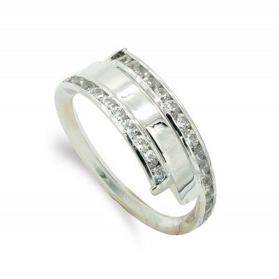 9K SORTIJA ORO BLANCO...