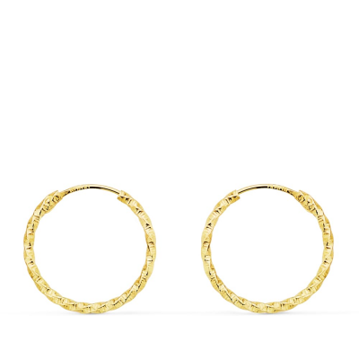 18K AROS ORO AMARILLO...