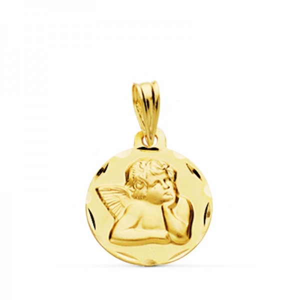 18K MEDALLA ORO AMARILLO ANGELITO...