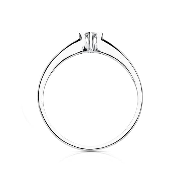 18K SOLITARIO DIAMANTES TALLA...