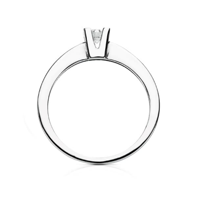 18K SOLITARIO ORO BLANCO... 2