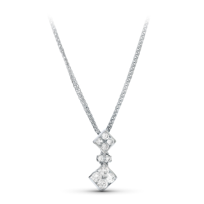18K GARGANTILLA ORO BLANCO...