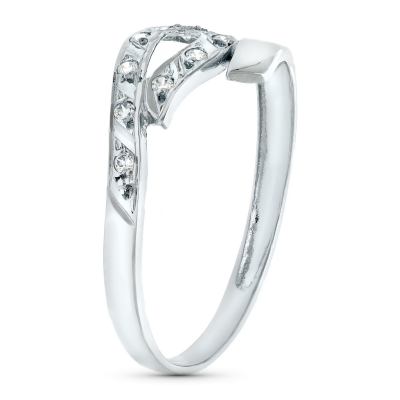 18K SORTIJA ORO BLANCO... 2