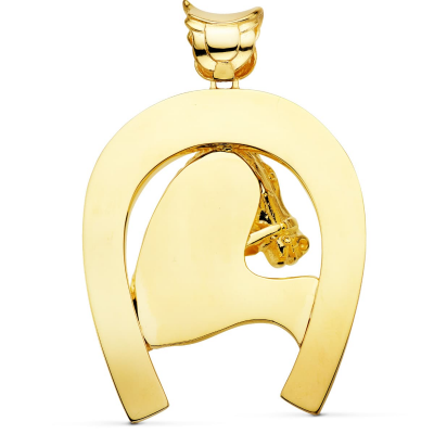 18K COLGANTE DE HERRADURA... 2