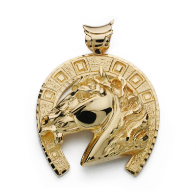 18K COLGANTE DE HERRADURA...