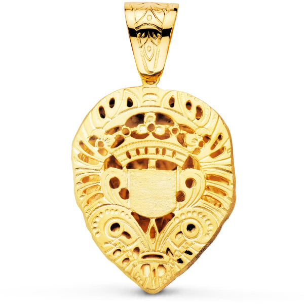 18K COLGANTE LEON GIGANTE TALLADO...