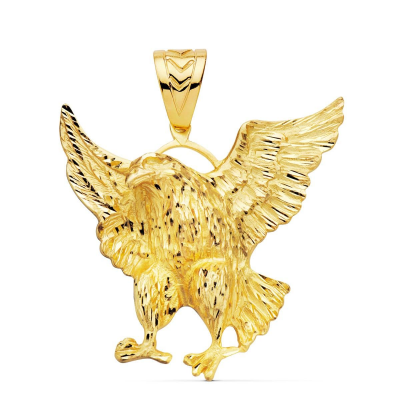 18K COLGANTE AGUILA CALVA...