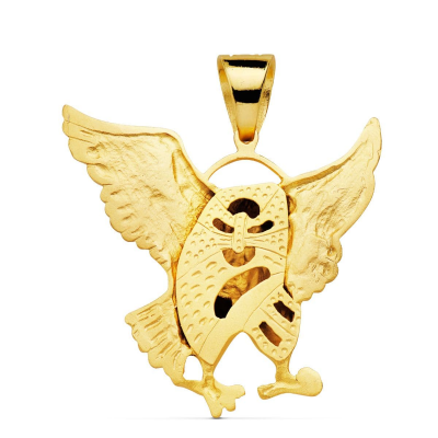 18K COLGANTE AGUILA CALVA... 2