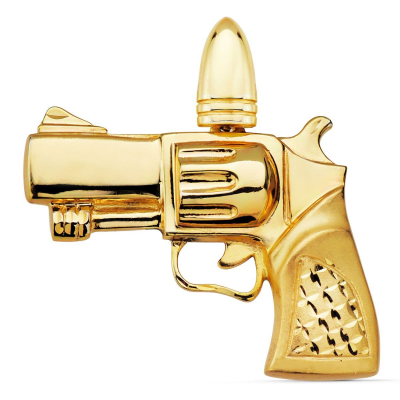18K COLGANTE PISTOLA 55X42 MM