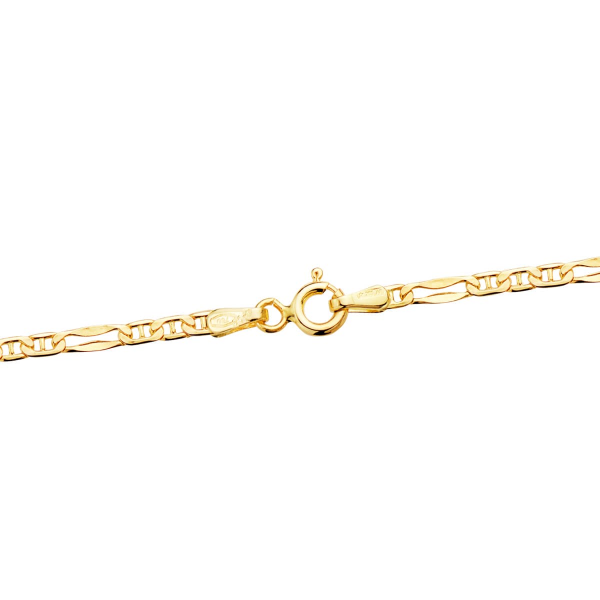 18K CADENA ORO AMARILLO ANCLA 3X1...