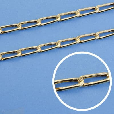 18K CADENA BILBAO 50 CM 4 MM
