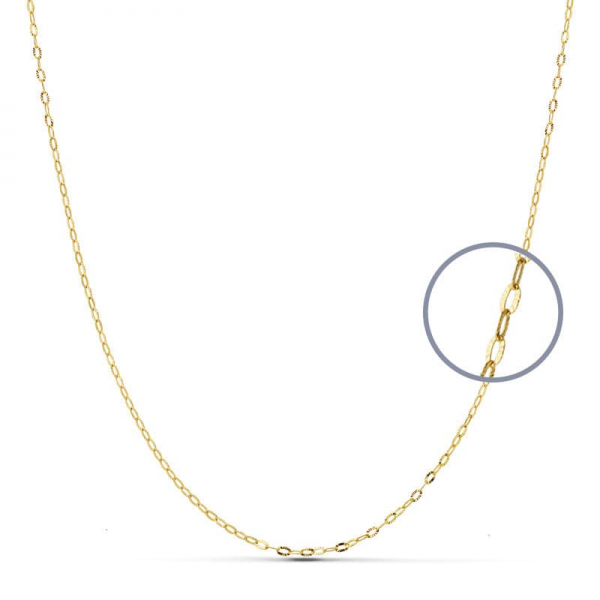 18K CADENA ORO AMARILLO ESLABONES...