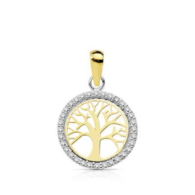 18K COLGANTE ARBOL DE LA...