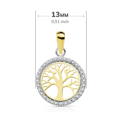 18K COLGANTE ARBOL DE LA... 2