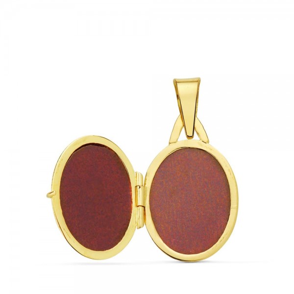 18K GUARDAPELO DIJE PORTAFOTOS OVAL...