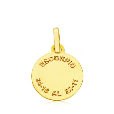 18K HOROSCOPO ESCORPIO 13 MM 2