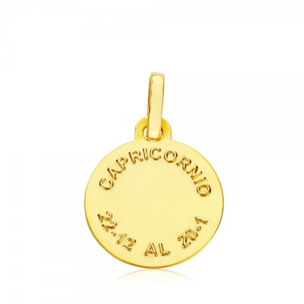 18K HOROSCOPO CAPRICORNIO 13 MM