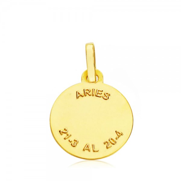 18K HOROSCOPO ARIES 13 MM