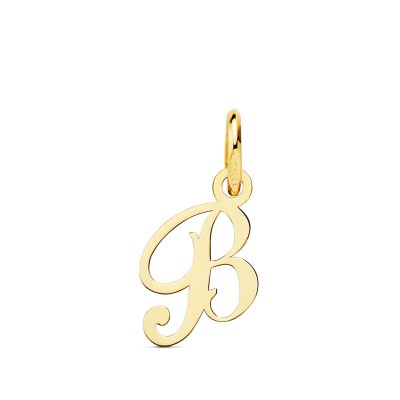 18K COLGANTE LETRA  B...