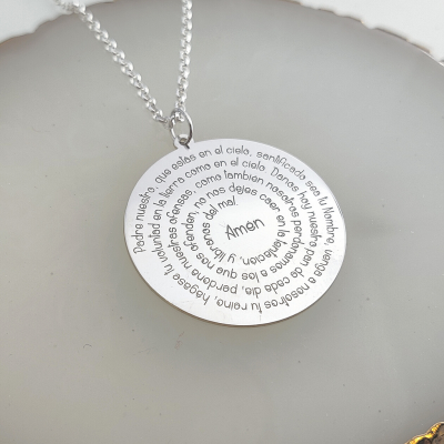 GARGANTILLA PADRENUESTRO...