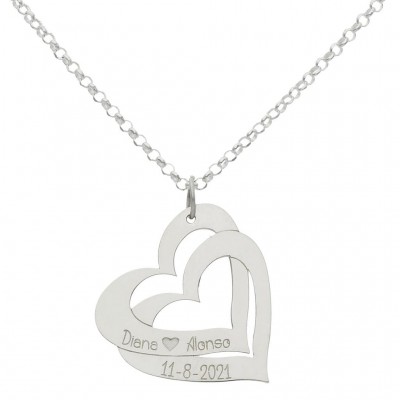 GARGANTILLA 2 CORAZONES...