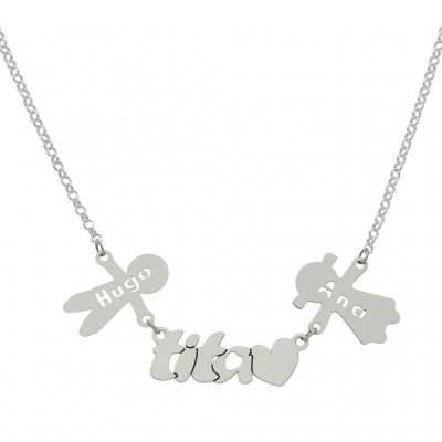 GARGANTILLA TITA + 2 NIÑOS...