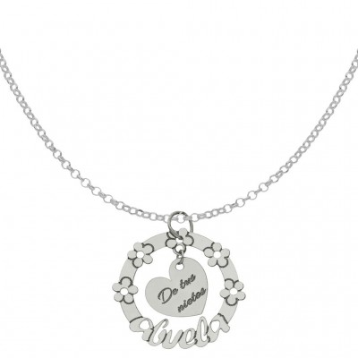 GARGANTILLA ABUELA + FLORES...