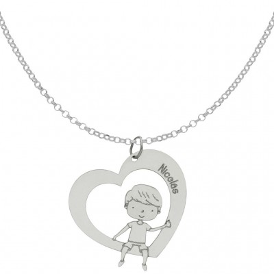 GARGANTILLA CORAZON + NIÑO...