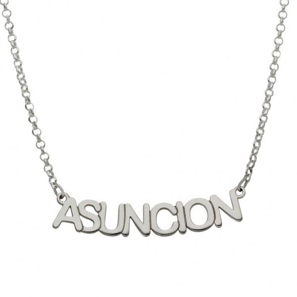 COLGANTE NOMBRE PEQUEÑO PLATA 925MM