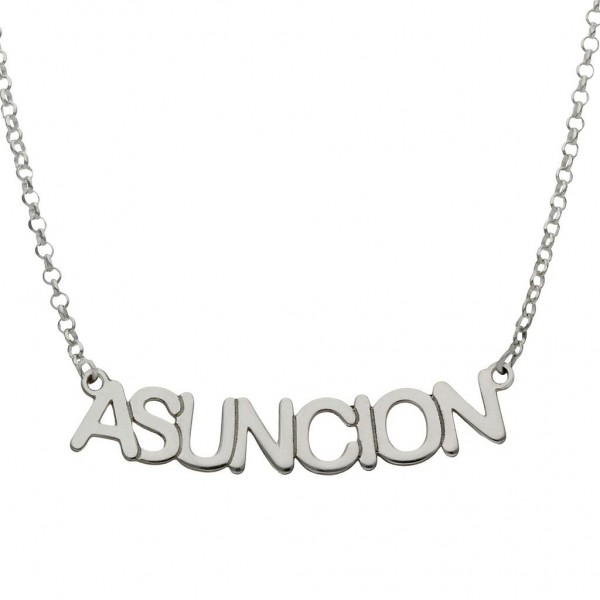 COLGANTE NOMBRE MEDIANO PLATA 925MM