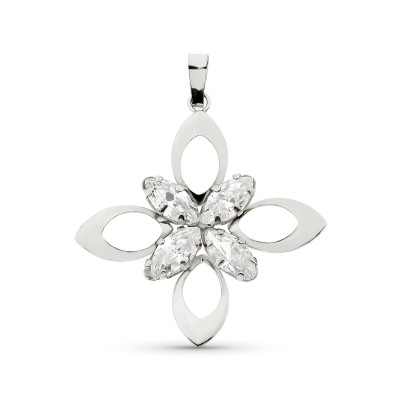 18K COLGANTE ORO BLANCO...