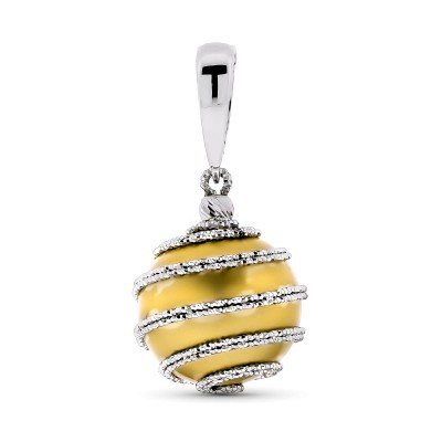18K COLGANTE ORO BLANCO...