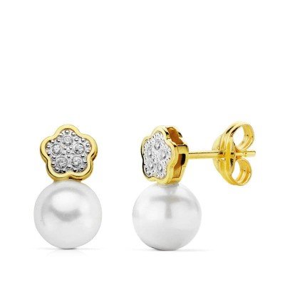18K PENDIENTES COMUNION...