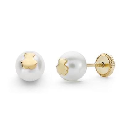 18K PENDIENTES ORO AMARILLO...