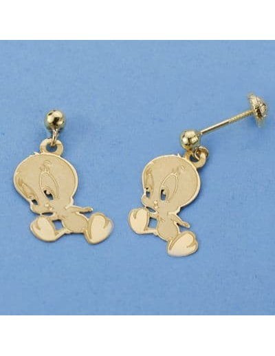 18K PENDIENTES PIOLIN 18X10 MM