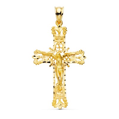 18K CRUZ ORO AMARILLO...