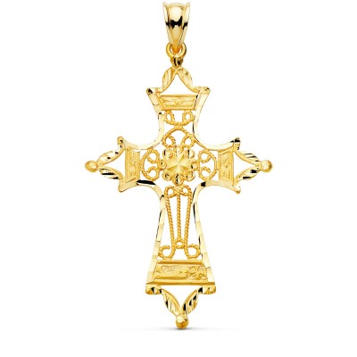 18K CRUZ ORO AMARILLO...