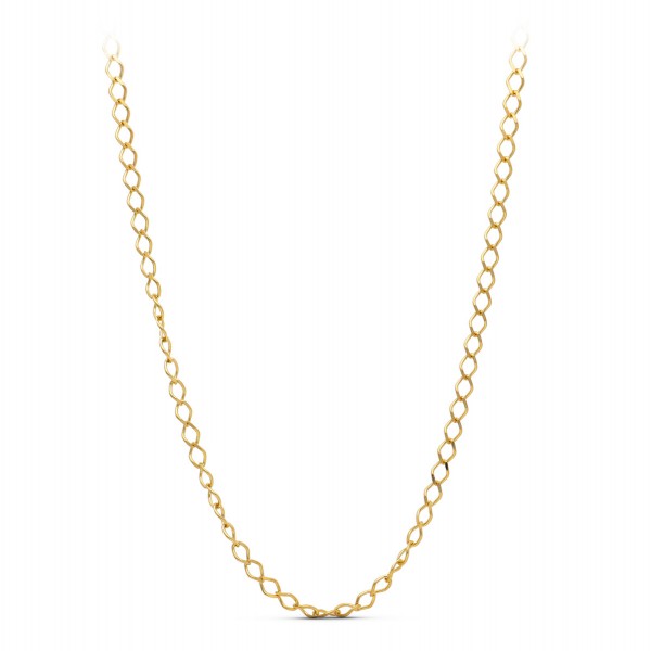 18K CADENA ORO AMARILLO ROMBO MACIZA...