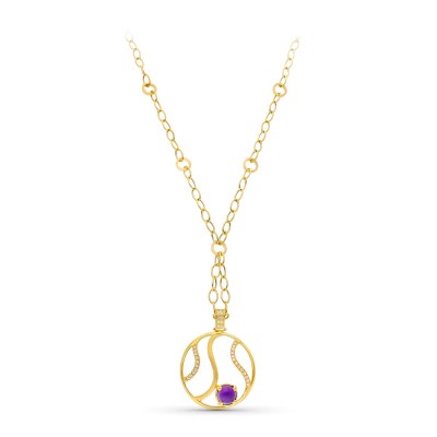 18K GARGANTILLA ORO...