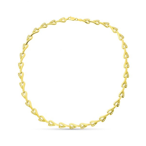 18K GARGANTILLA ORO AMARILLO CON...