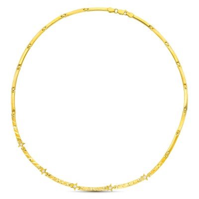 18K GARGANTILLA ORO...