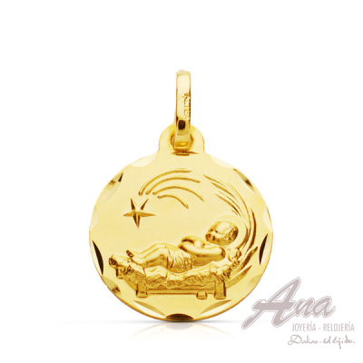 9K MEDALLA ORO AMARILLO...