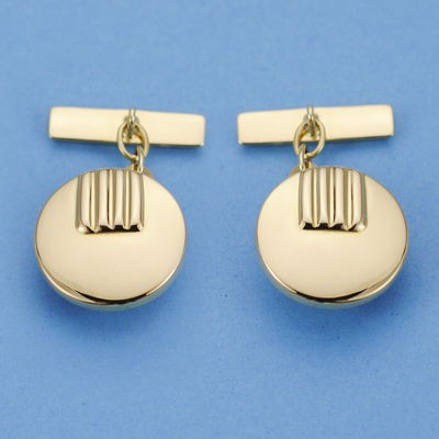 18K GEMELOS ORO AMARILLO...