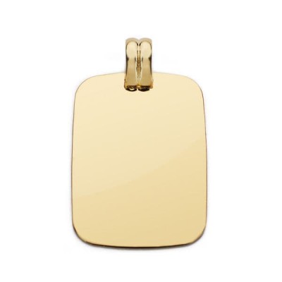 18K CHAPA ORO AMARILLO LISA...