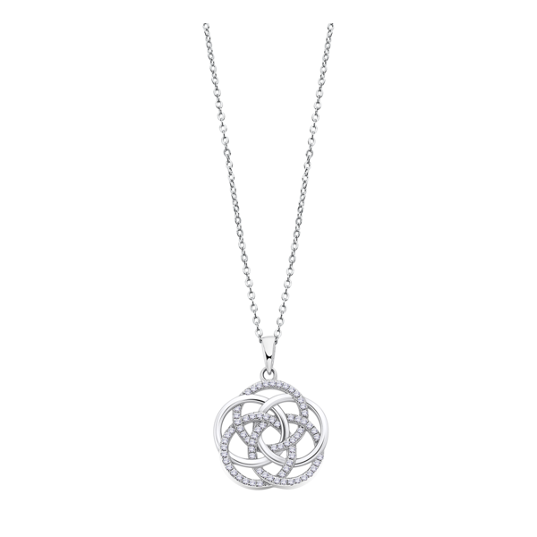 COLLAR CÍRCULOS ENTRELAZADOS PURE...