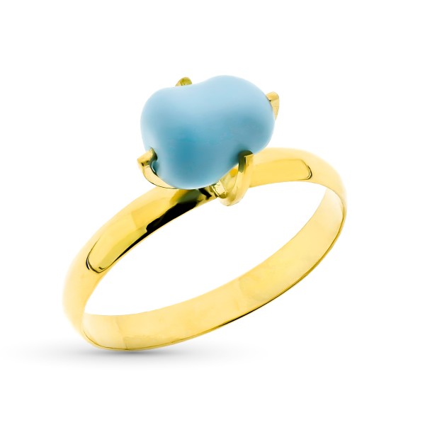 18K SORTIJA ORO AMARILLO GARRA...