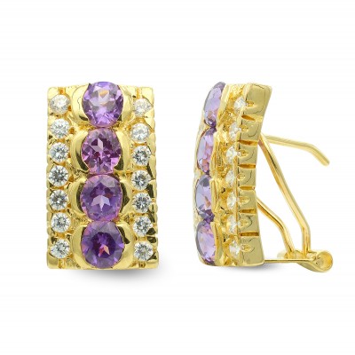 18K PENDIENTES ORO AMARILLO...